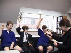 Paddy: There's no point in being able to say things if you can't back them up.  Maybe being intelligent is one factor. Evidence is proof to back up your answers, or statement.