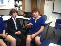 Fred: I think you should have the confidence to speak out but maybe not be too confident.