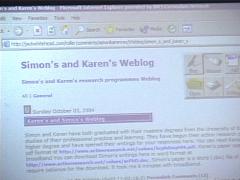 One way Mrs Riding has written her diary in the past is more like a weblog.  I am sure she would set one up for you.  You can log in at lunchtime or maybe Mrs Riding will give you time in her lesson.