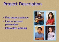 Slide from class project