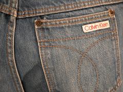 Close up:  Calvin Klein label